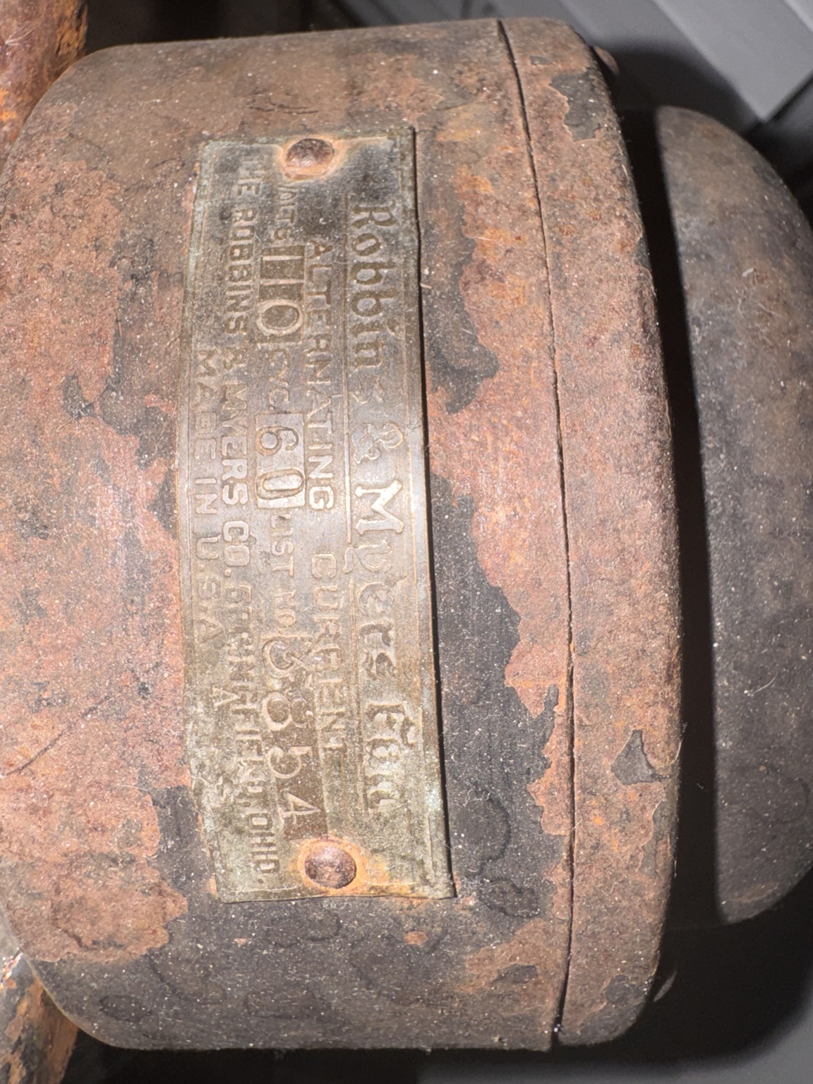 R&M 3854 documented during initial condition survey