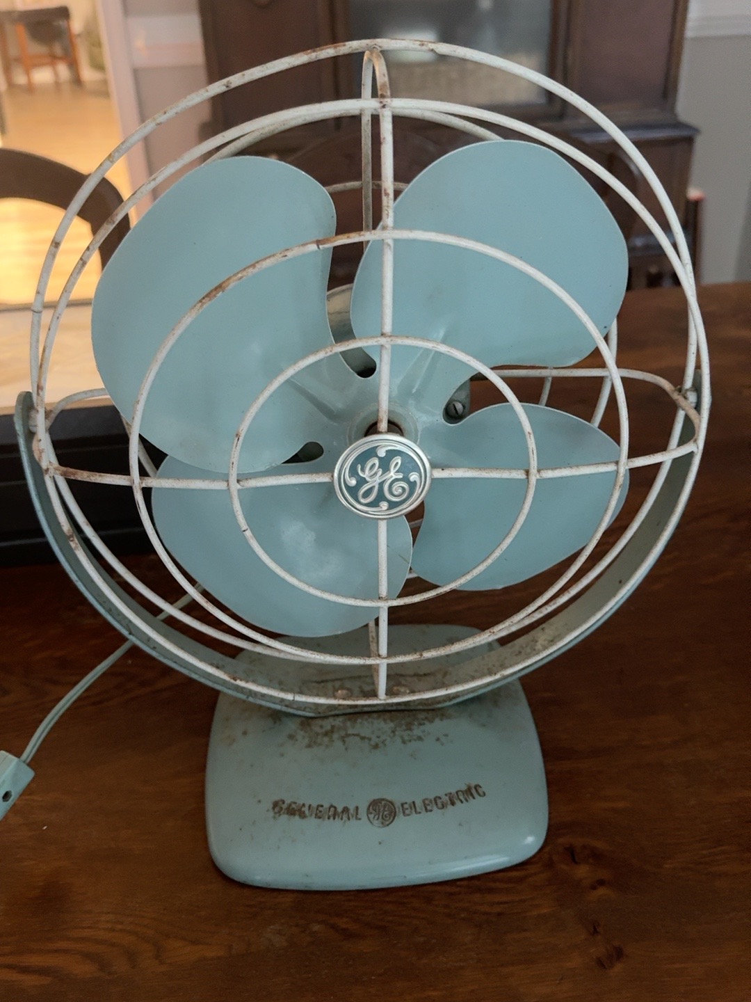 1955 GE Personal Fan Model F11A103
